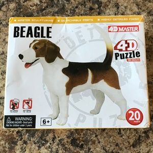 Beagle 4D Master Puzzle Dog